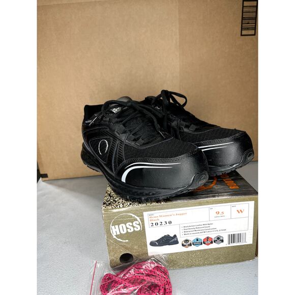 Hoss Reno women's jogger black 20230	Women's 9.5 wide Black - Picture 1 of 6